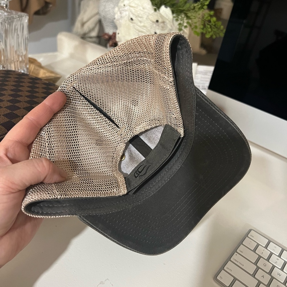 Anagails custom lv up cycle ponytail hat